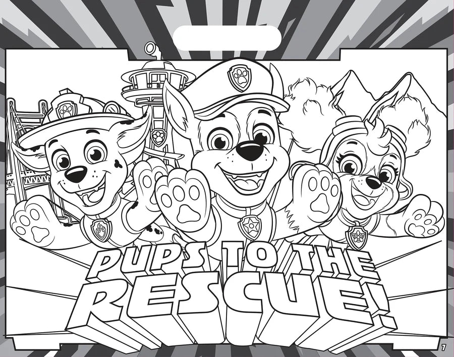 PAW Patrol - Giant Activity Pad - To the Rescue! image 4