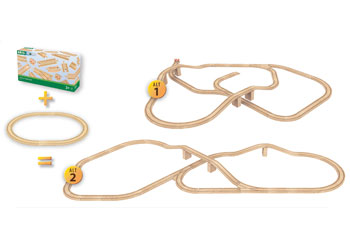 Brio - 50 Piece Train Track Pack image 2