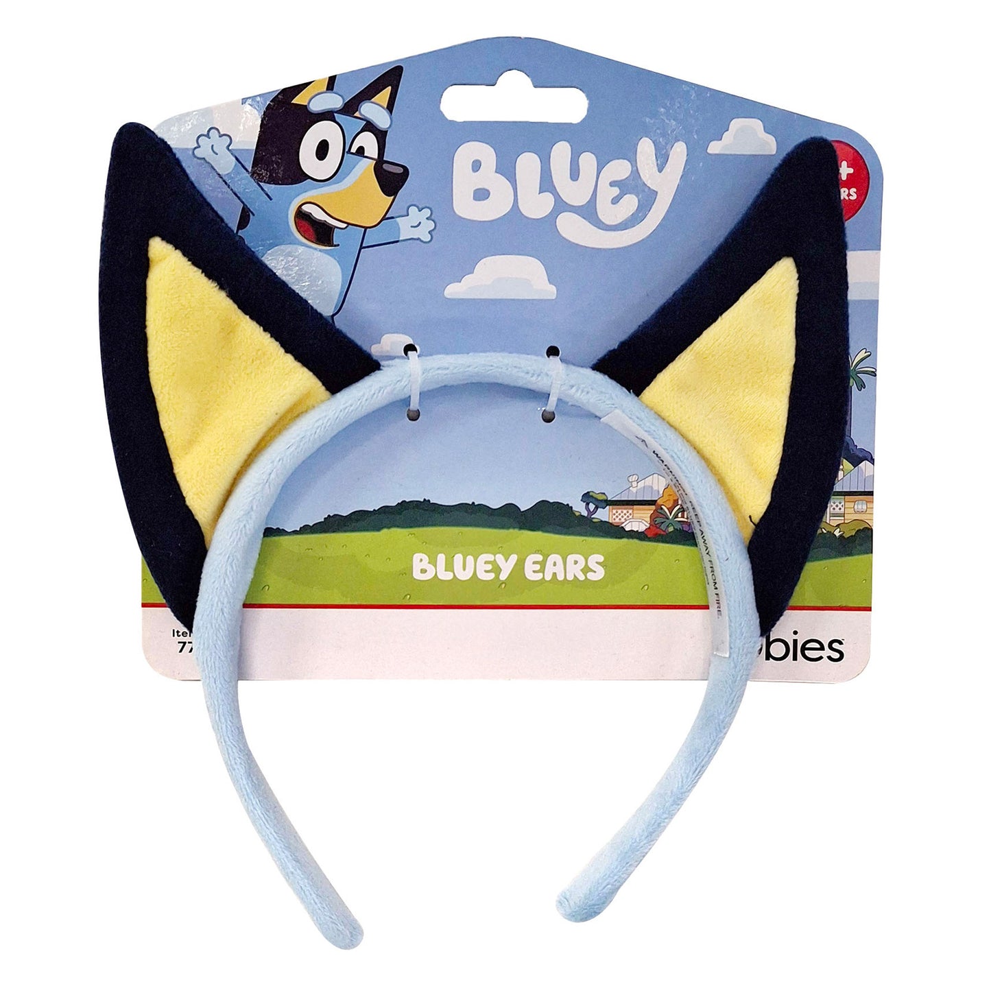 Bluey Plush Ears Headband – Child image 3