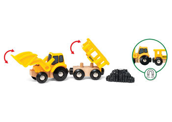 Brio - Construction vehicles 5 pieces image 3