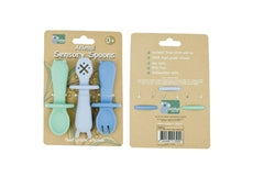 Koala Dream - Silicone Animal Sensory Spoons 3pc image 2