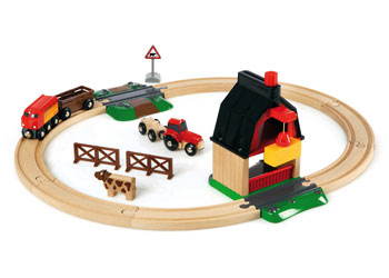 Brio - Farm Railway Set 20 pieces image 1