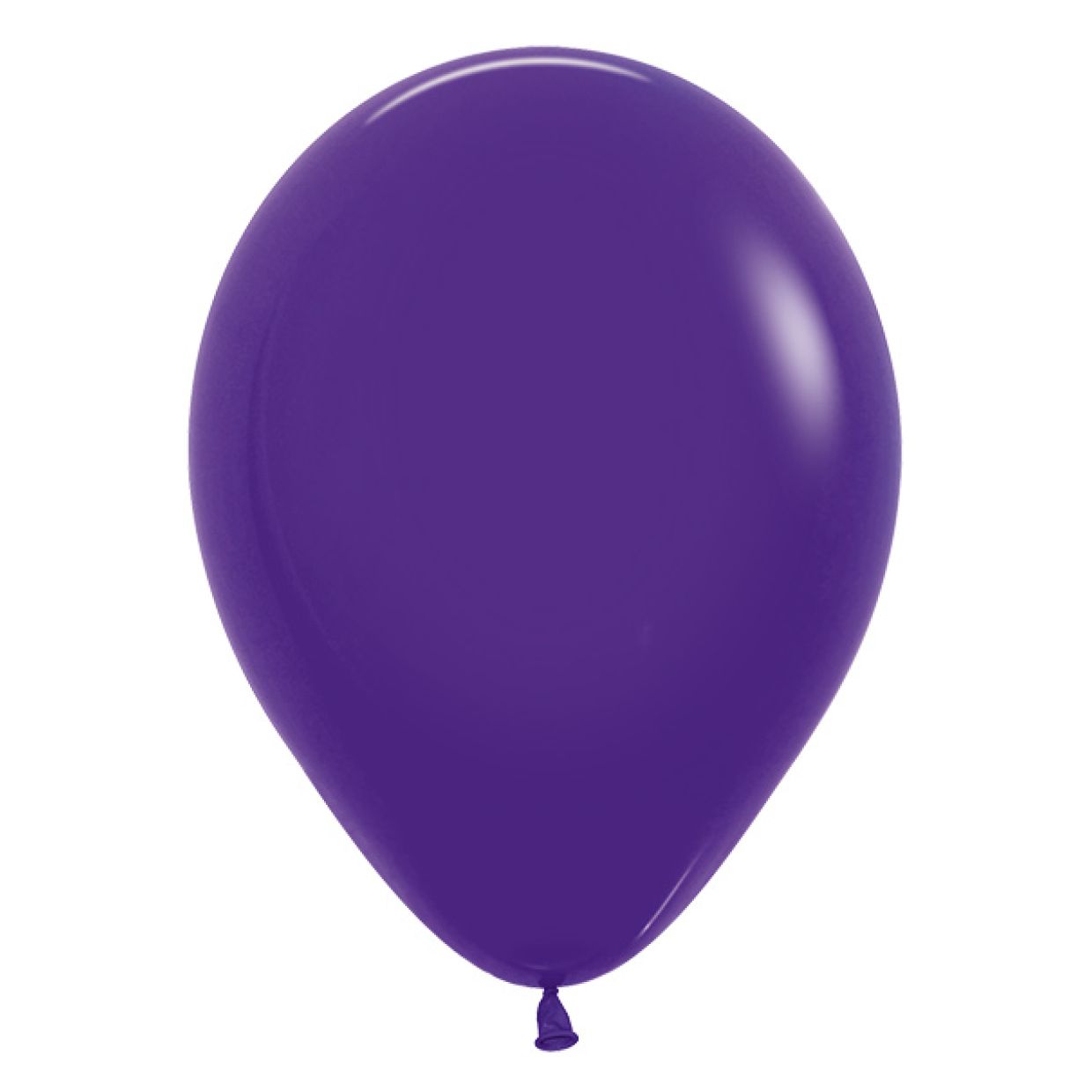Helium Latex Balloon- Purple image 1