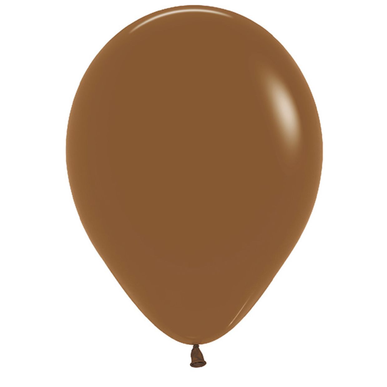 Helium Latex Balloon- Orange/Browns image 1
