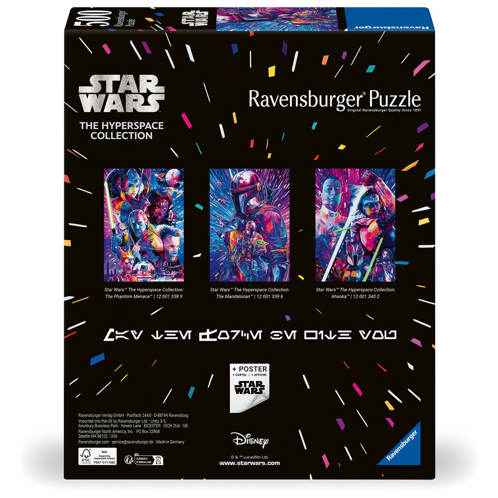 Ravensburger - Star Wars The Mandalorian Puzzle 500 piece image 1
