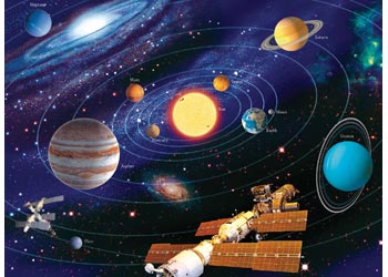 Ravensburger - The Solar System Puzzle 200 piece image 1