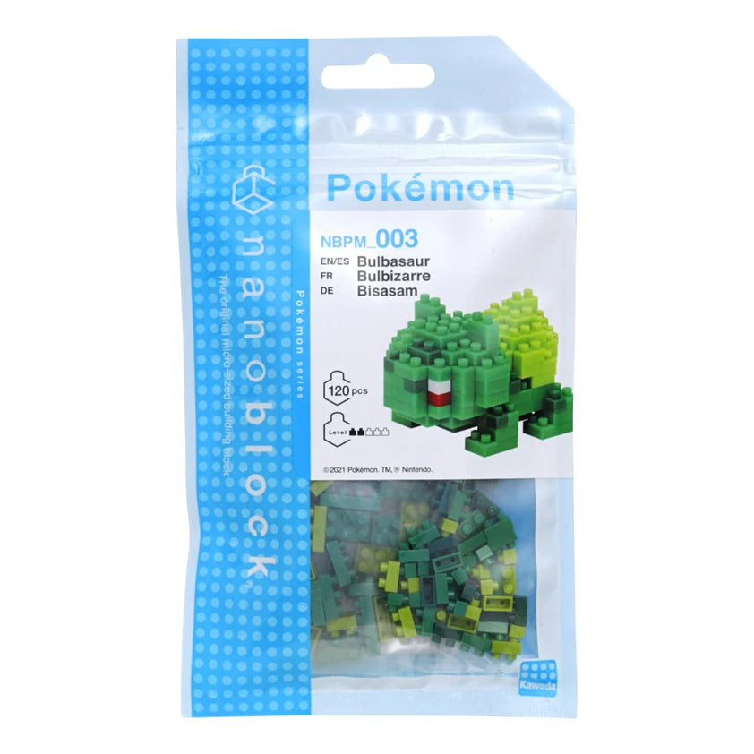 Nanoblock - POKEMON - BULBASAUR image 1
