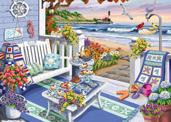 Ravensburger - Seaside Sunshine 300 piece Large Format image 1