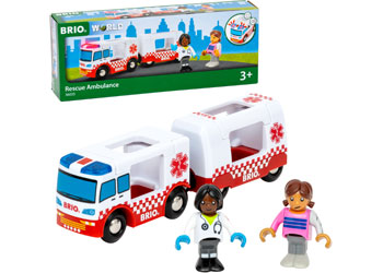 Brio - Rescue Ambulance 4 pieces image 3