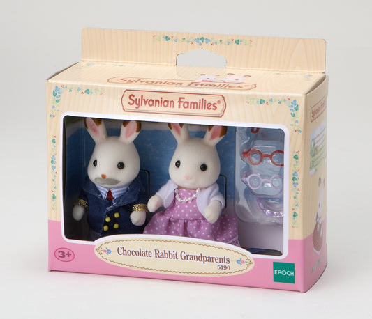 Sylvanian Families - Chocolate Rabbit Grandparents image 0
