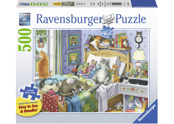 Ravensburger - Cat Nap Puzzle Puzzle 500 piece Large Format image 0