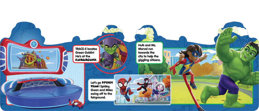 Spidey and His Amazing Friends - Chunky Scenes Book image 1
