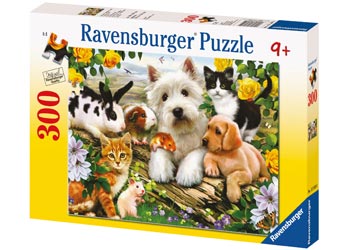 Ravensburger Happy Animal Buddies Puzzle 300 Pieces image 0