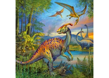 Ravensburger - Dinosaur Fascination Puzzle 3x49 pieces image 3