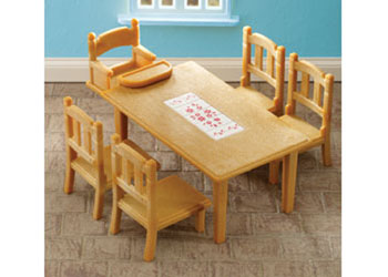 Sylvanian Families - Family Table and Chairs image 1