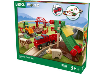 Brio - Animal Farm Train Set 30 pieces image 0