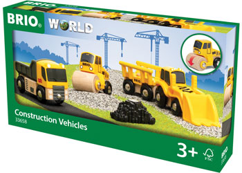 Brio - Construction vehicles 5 pieces image 0
