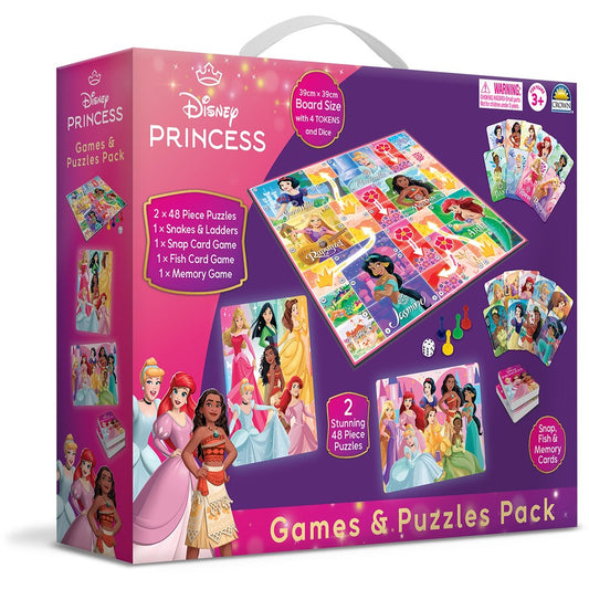 Disney Princesses Games & Puzzle Pack image 0