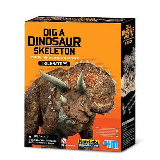 4M - Dig a Dinosaur - Triceratops image 0