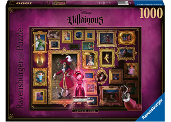 Ravensburger - Disney Villainous Captain Hook 1000 pc Puzzle image 0