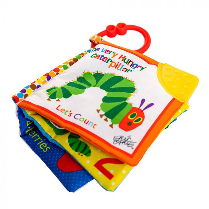 The Very Hungry Caterpillar - Let's Count Soft Teether Book image 4