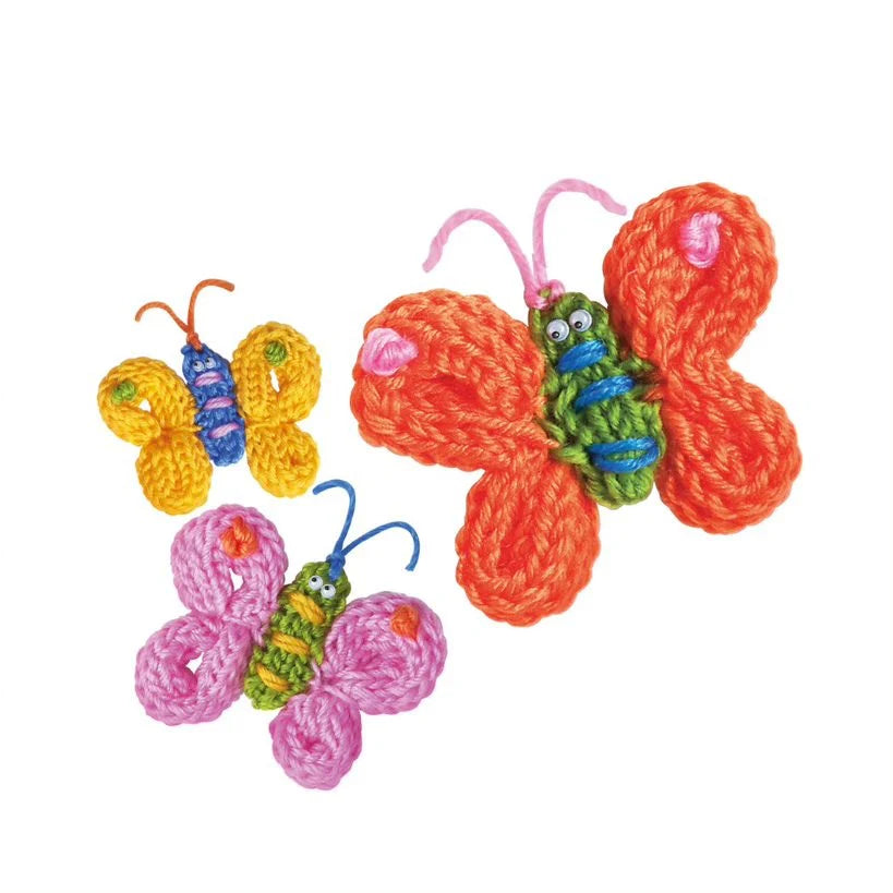 4M - Little Craft - Spool Knit Butterfly image 2