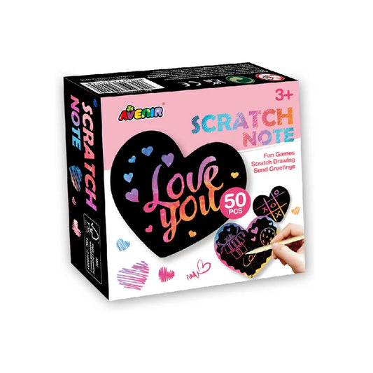 Avenir - Scratch Notes Books - Love (Singles) image 0