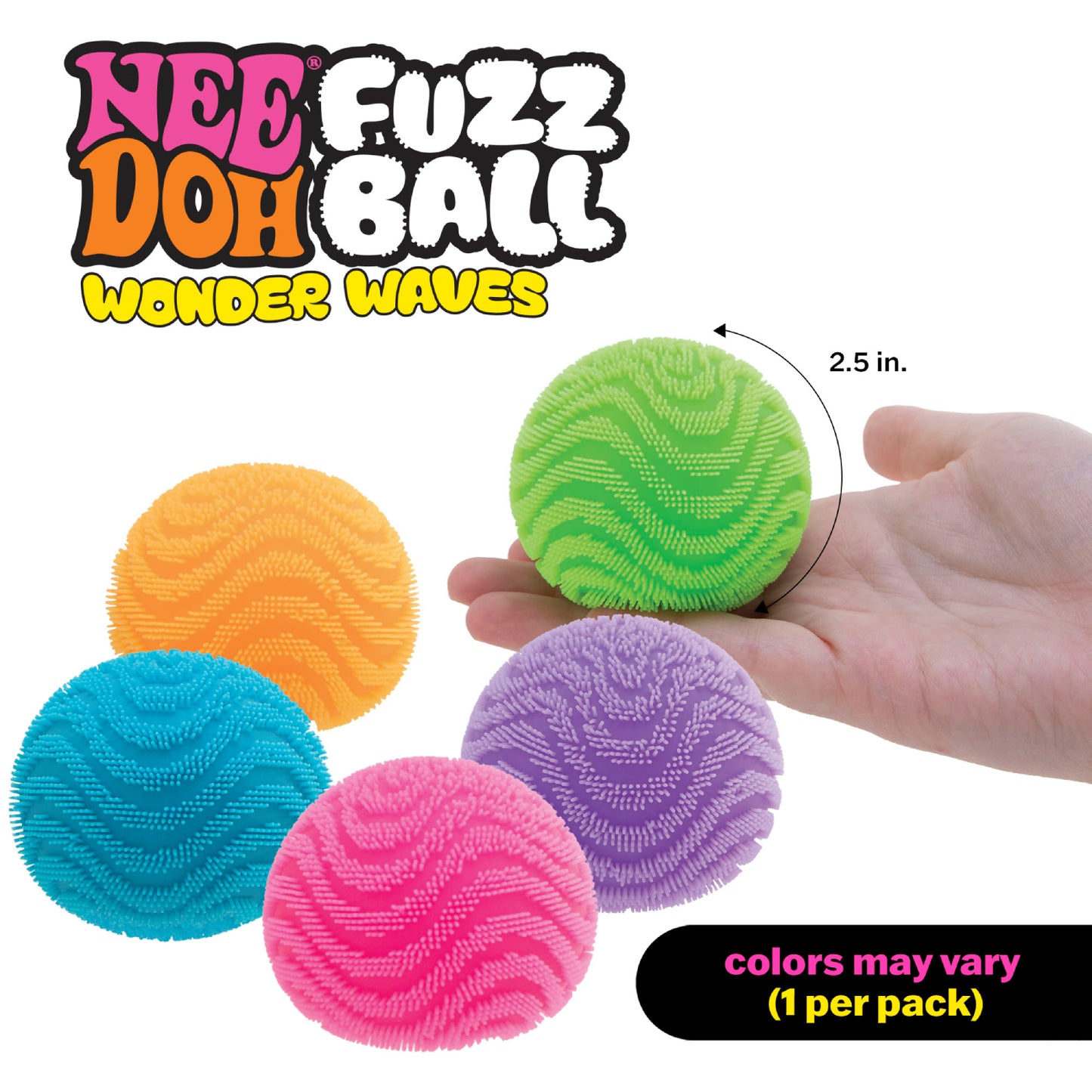 Nee Doh Fuzz Ball Wonder Waves image 4