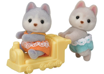 Sylvanian Families - Husky Twins image 2