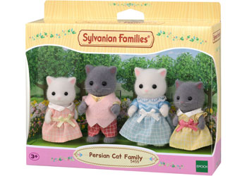 Sylvanian Families - Persian Cat Family image 0