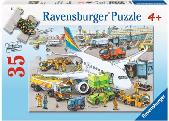 Ravensburger - Busy Airport Puzzle 35 piece image 0