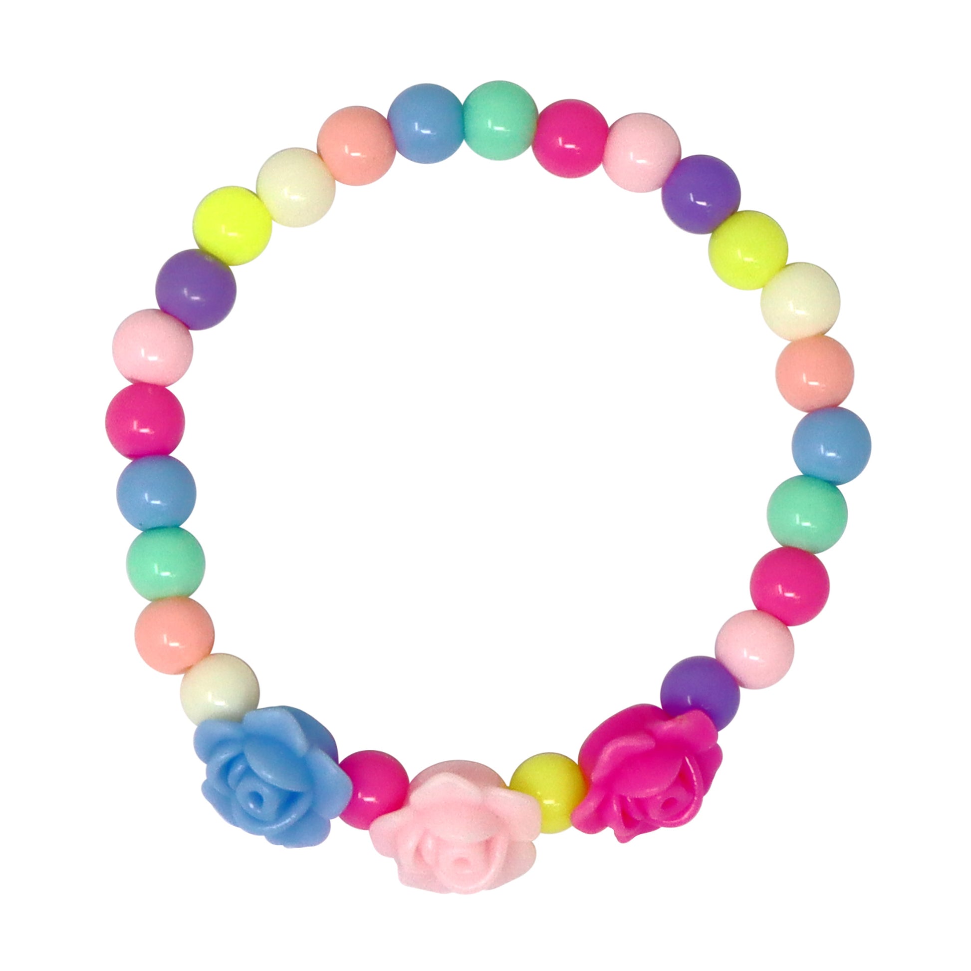 Pink Poppy Butterfly Bracelet 3pc image 3