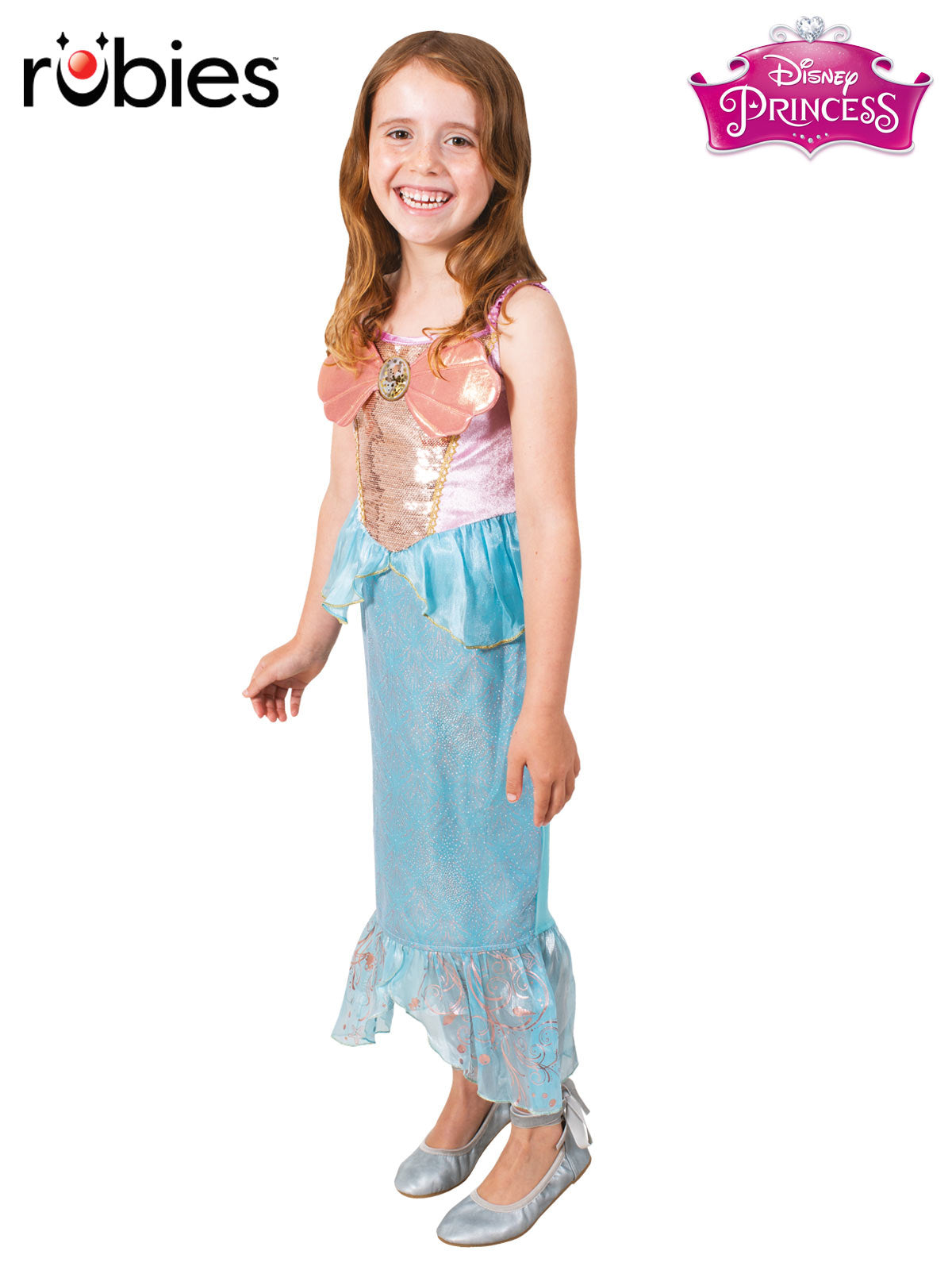 Ariel Ultimate Princess Celebration Costume, 6-8 years image 0