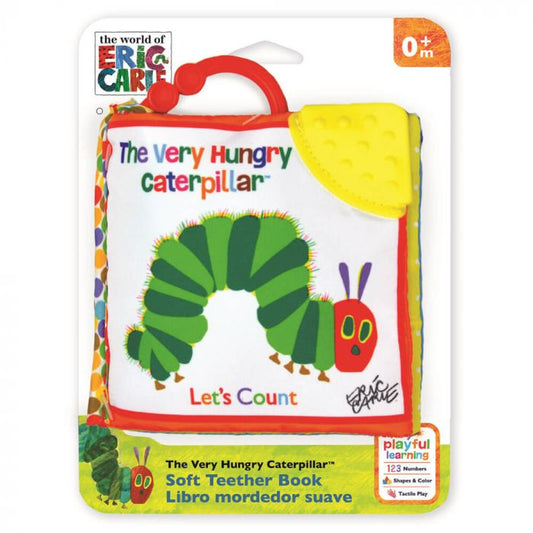 The Very Hungry Caterpillar - Let's Count Soft Teether Book image 0