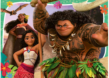 Ravensburger - Disney Moana Bumper 4 Puzzle Pack image 4