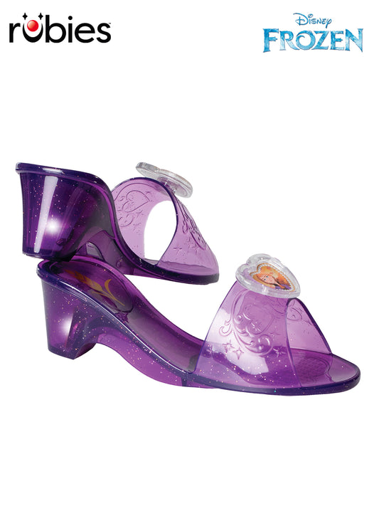 Frozen Anna Light Up Jelly Shoes, Child - 3+ years image 0