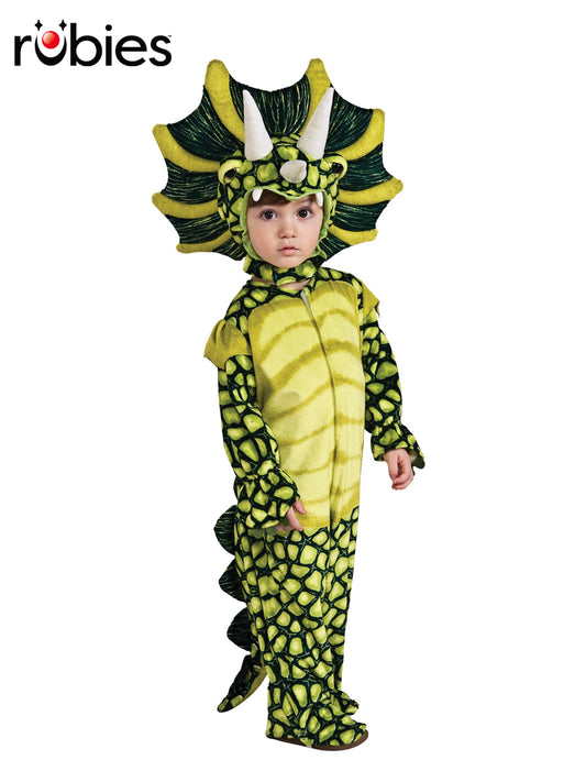 Triceratops Dinosaur Costume, Child Small image 0