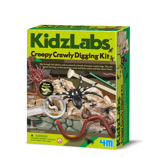4M - KidzLabs - Creepy Crawly Digging Kit image 0