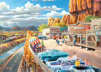 Ravensburger - Scenic Overlook Puzzle 500 piece Large Format image 1