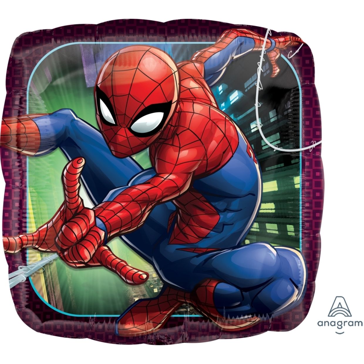 Super Hero Licensed Foil with Latex Balloons image 3