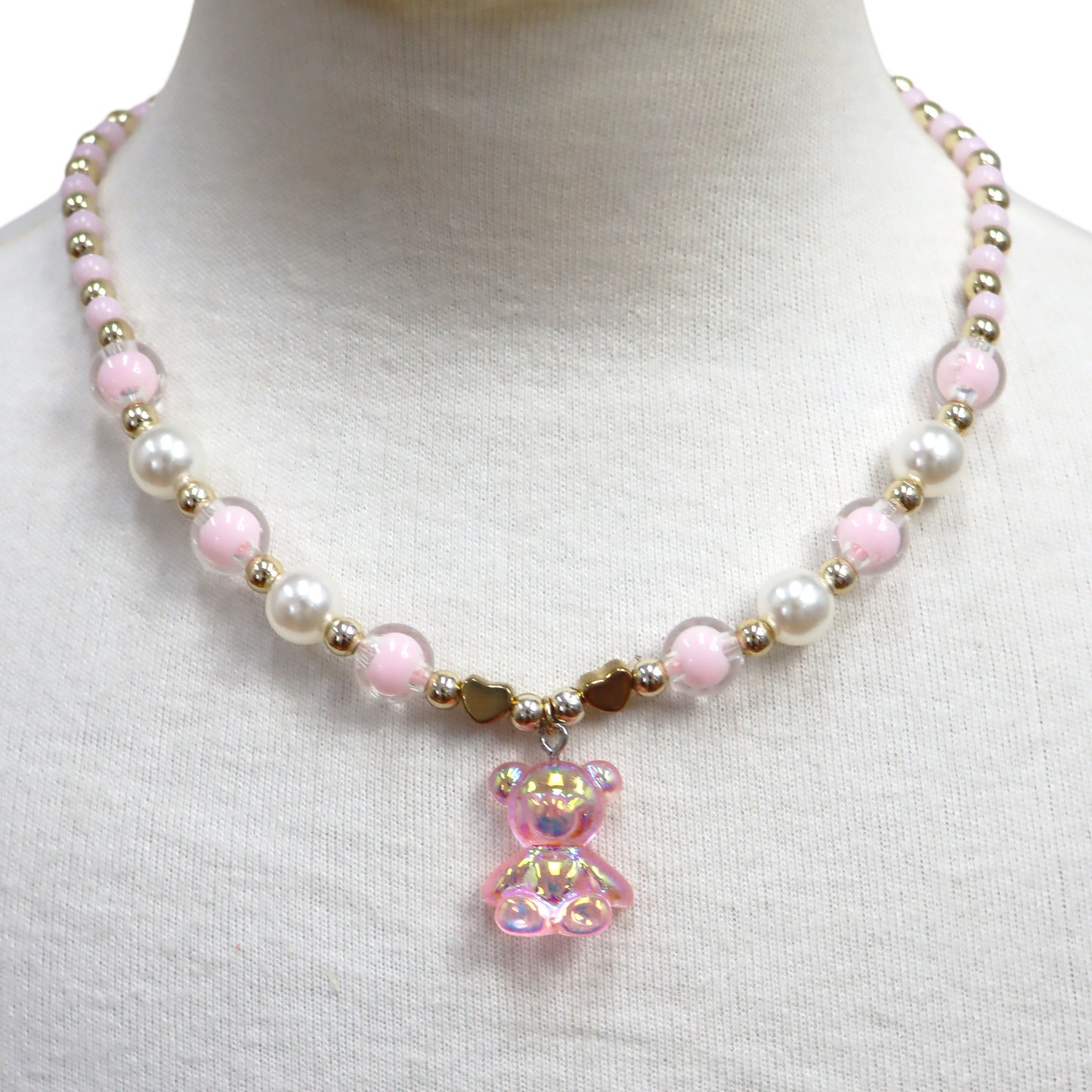 Pink Poppy Gummy Bear Necklace image 6
