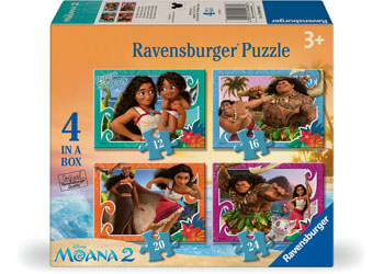 Ravensburger - Disney Moana 2 - 4 pack image 0