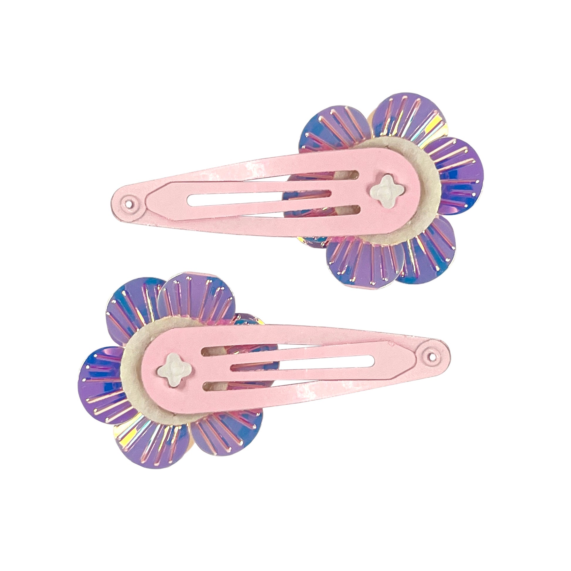 Pink Poppy Mermaid Flower Hair Clip image 2