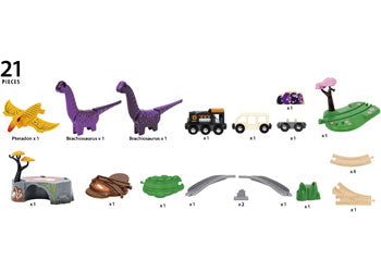Brio - Dinosaur Adventure Set 21 piece image 6