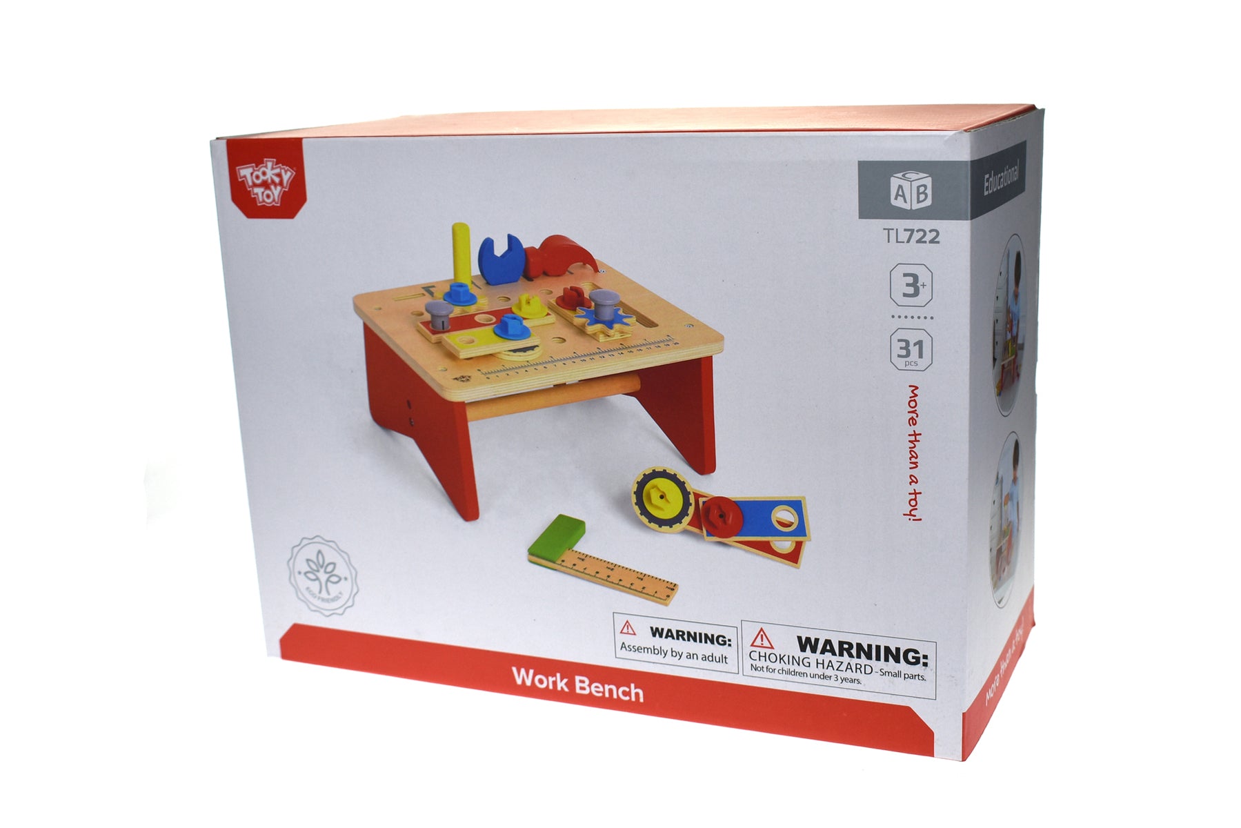 Tooky Toys - Construction Tool Work Bench image 2