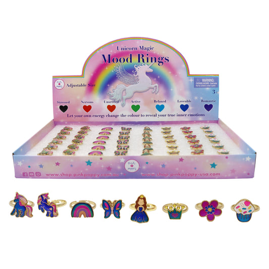 Pink Poppy Magical Mood Ring image 0
