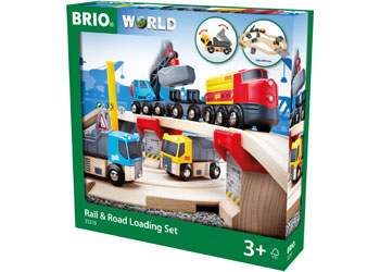 Brio - Rail & Road Loading Set 32 pc image 0