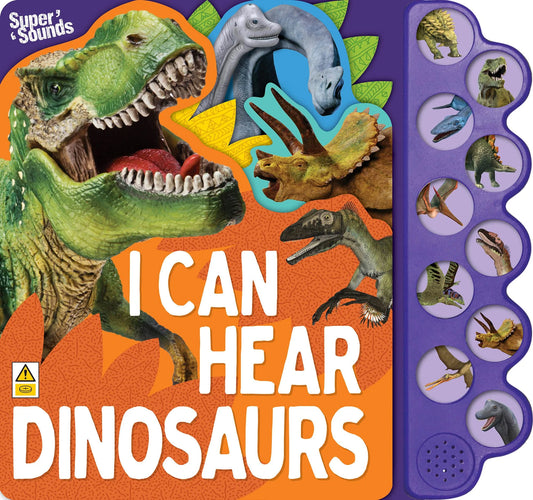 10-Button Sound Book - I Can Hear Dinosaurs Vol. 2 image 0