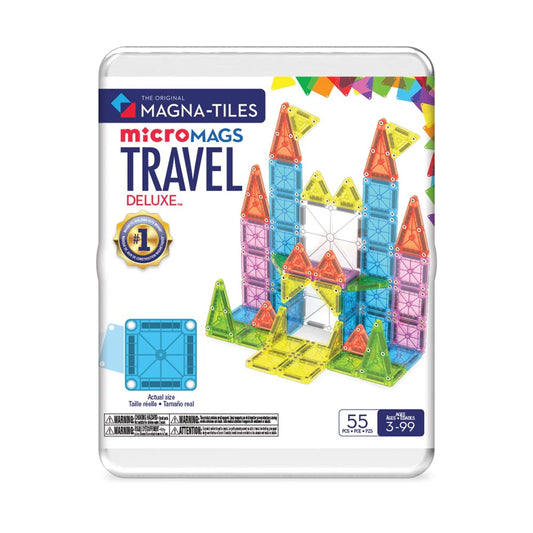 MAGNA-TILES - microMAGS Travel Set Deluxe - 55 Piece image 0