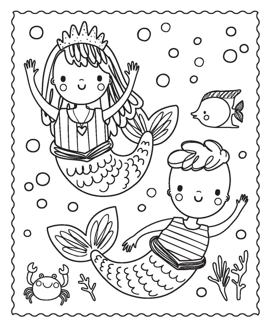 Markerific - Activity Folder - Mermaid image 4